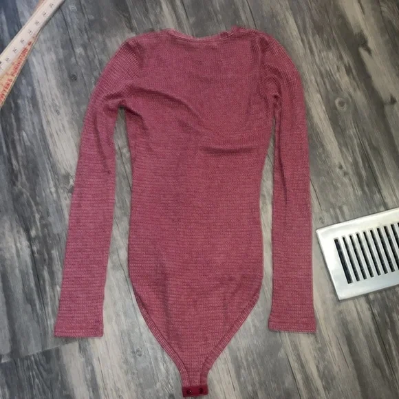 Free people Keep Your Cool Thermal Knit Bodysuit XS - Picture 6 of 7